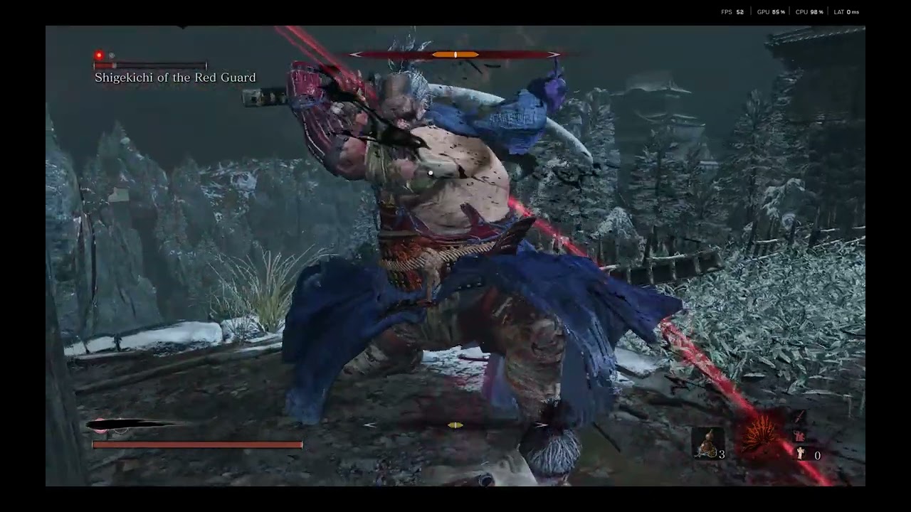 Sekiro in 2025 Shigekichi of the red guard Gets DOOR-STUCK 😂 (Instant Cheese Glitch!)