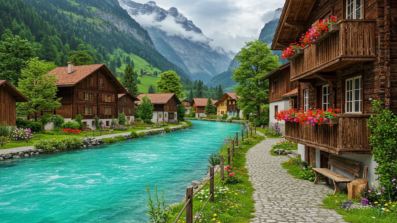 Interlaken, Switzerland - Most beautiful towns in Switzerland - Top Swiss travel Destination