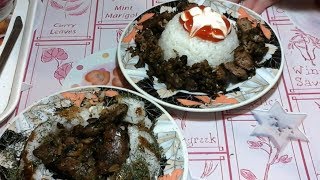 Вкуснейшая жареная куриная печень с рисом Красивая подача простых блюд Еда для вашего гемоглобина Вкуснейшая жареная куриная печень с рисом Красивая подача простых блюд Еда для вашего гемоглобина