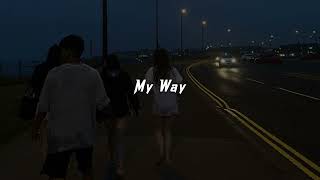 Calvin Harris - My Way (sped up) Resimi