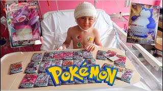 Mega Ouverture De Boosters Pokemon À L Hopital 