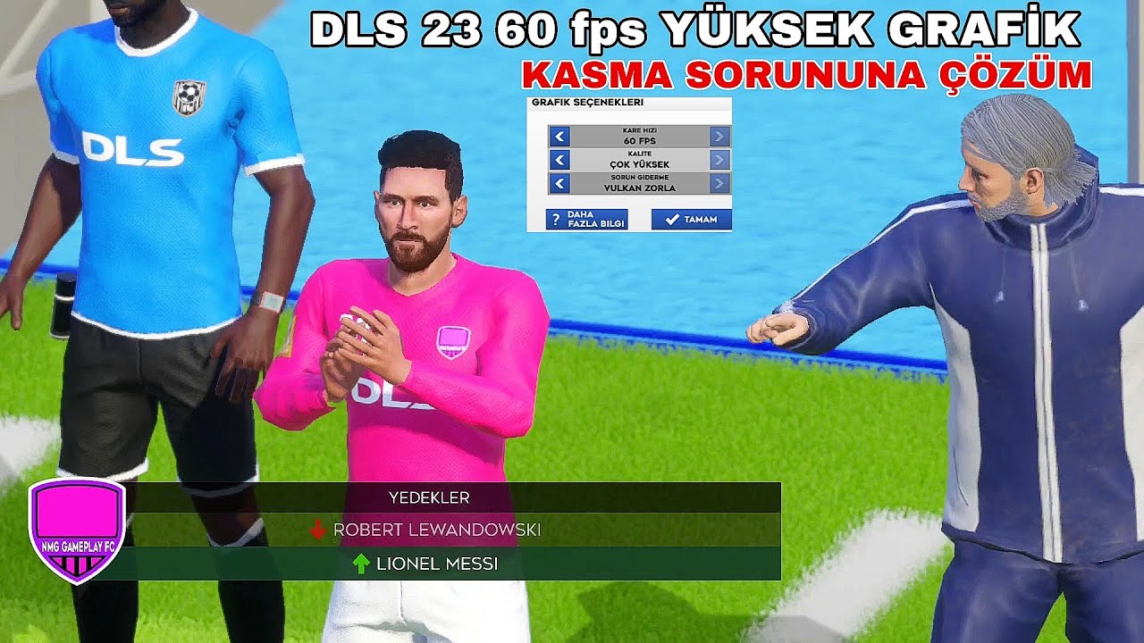 DLS 23 60 FPS YÜKSEK GRAFİK - KASMA DONMA SORUNUNA ÇÖZÜM! Dream League ...