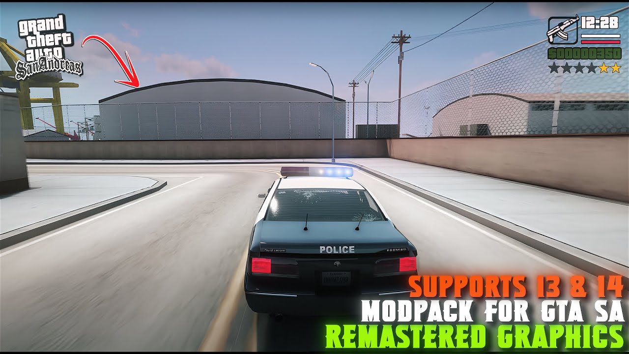 How To Install: SA Remastered Graphics Modpack In GTA SA on Android 13 ...