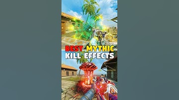 Best Mythic Kill Effects In CODM
