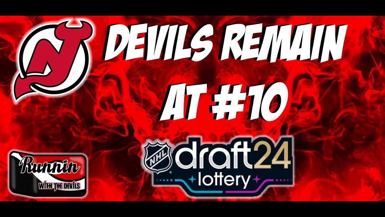 Devils stay at the No. 10 pick following the 2024 NHL Draft Lottery