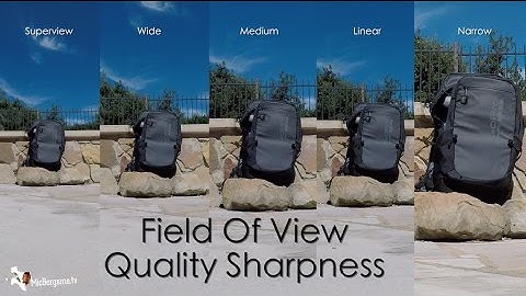 Hero5 Black: FOV Sharpness Comparison (1080p 24fps) GoPro Tip #547 | MicBergsma