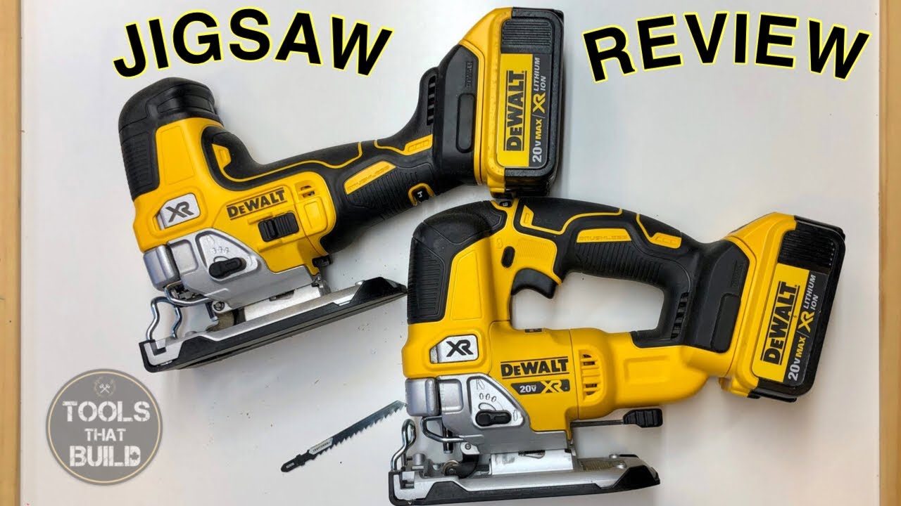 Dewalt Cordless D-Handle and Barrel Grip Jigsaws 20v Review -