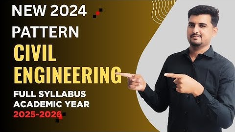 SE 2024 Pattern Sppu  Civil Engineering | Academic Year 2025-2026 Syllabus