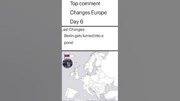 Top Comment changes the map of Europe day 6 #mapping
