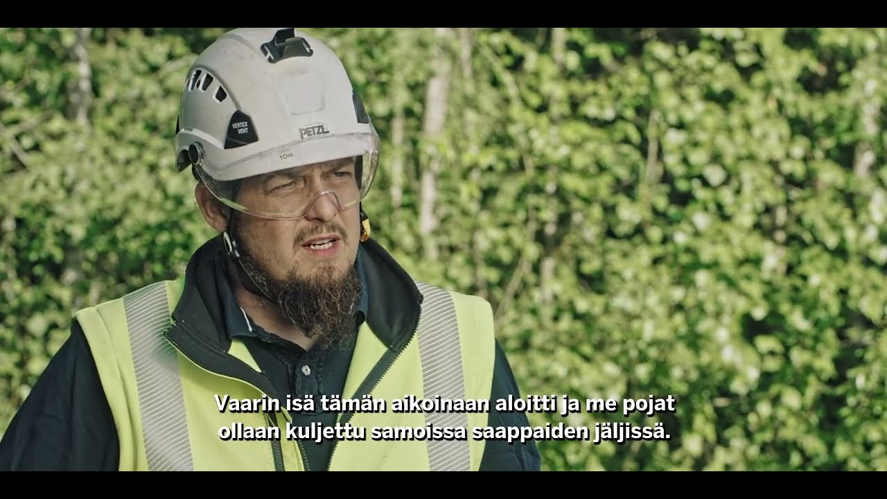 Pyöreää puuta pankolla jo neljännessä polvessa