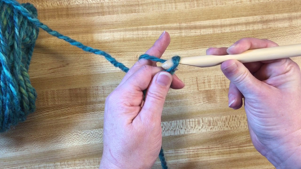 Crochet 101 Part A: Beginning Chain - YouTube