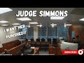 Judge Simmons Finds The Whole Story, Interesting Twist