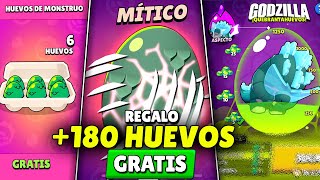 + 180 HUEVOS GRATIS para TODOS ¡BUGs ARREGLADO GODZILLA! Gracias Brawl Stars