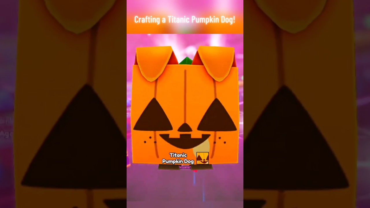 Crafting Titanic Pumpkin Dog! 
