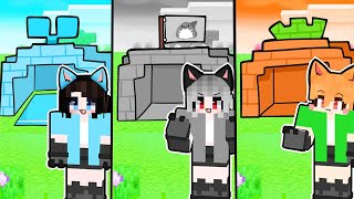 Mèo Simmy Hướng Dẫn Xây Nhà Người Sói 1 Màu Trong Minecraft