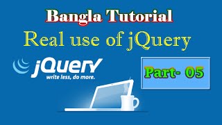 Real use of jQuery - Tooltip Widget (Part-05)