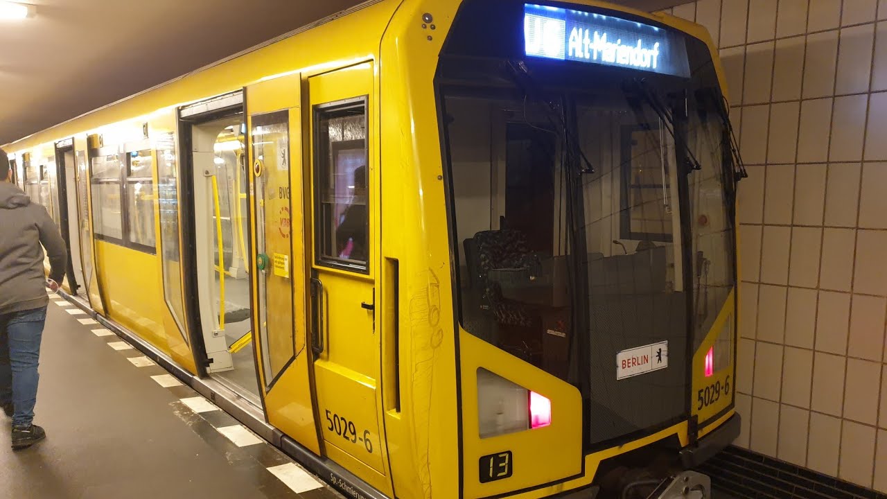 U-Bahn Berlin|Mitfahrt im H01 (5029) auf der U6 von Alt-Tegel bis Alt-Mariendorf