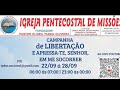 3°dia(noite)campanha de oração/jejum tema: Libertação das almas,e apressa-te,Senhor, em me socorrer”