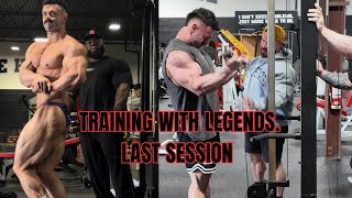 FINAL WORKOUT WITH KEONE, IAIN, SETH FEROCE | POSING 2 DAYS OUT