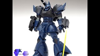 MG ゲルググ・キャノン ガンプラ塗装済み完成品 ガンプラ全塗装シリーズ:MGゲルググキャノンver.2.0 - YouTube