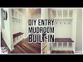 How to Make an Entry Mudroom Built-In Part:1