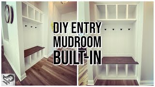 How to Make an Entry Mudroom BuiltIn Part:1