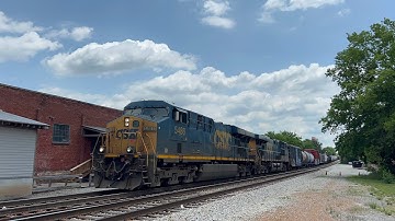 CSX ES40DC 5486 w/ Nice K5LA Leads M531-23 +on Bonus I026-22 6/23/23
