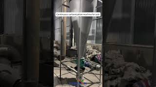 Continuous carbonization machine for sale #machine #ecofriendly