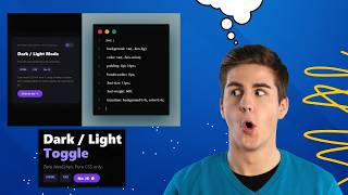 Maine Dark Mode banaya bina JavaScript ke 😱 | Pure CSS Trick