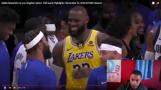 DOWN TO THE WIRE! Mavs vs Lakers Full Game Highlights Nov 22, 2023