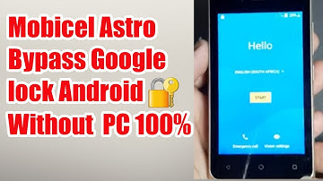 Mobicel Astro 8.0.1 Bypass Google account without PC Remove Google Unlock Mobicel New Method 2020