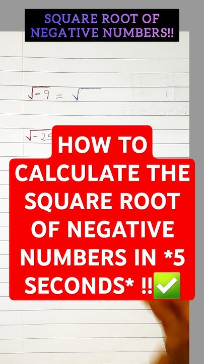 how-to-multiply-square-root-of-negative-numbers-youtube