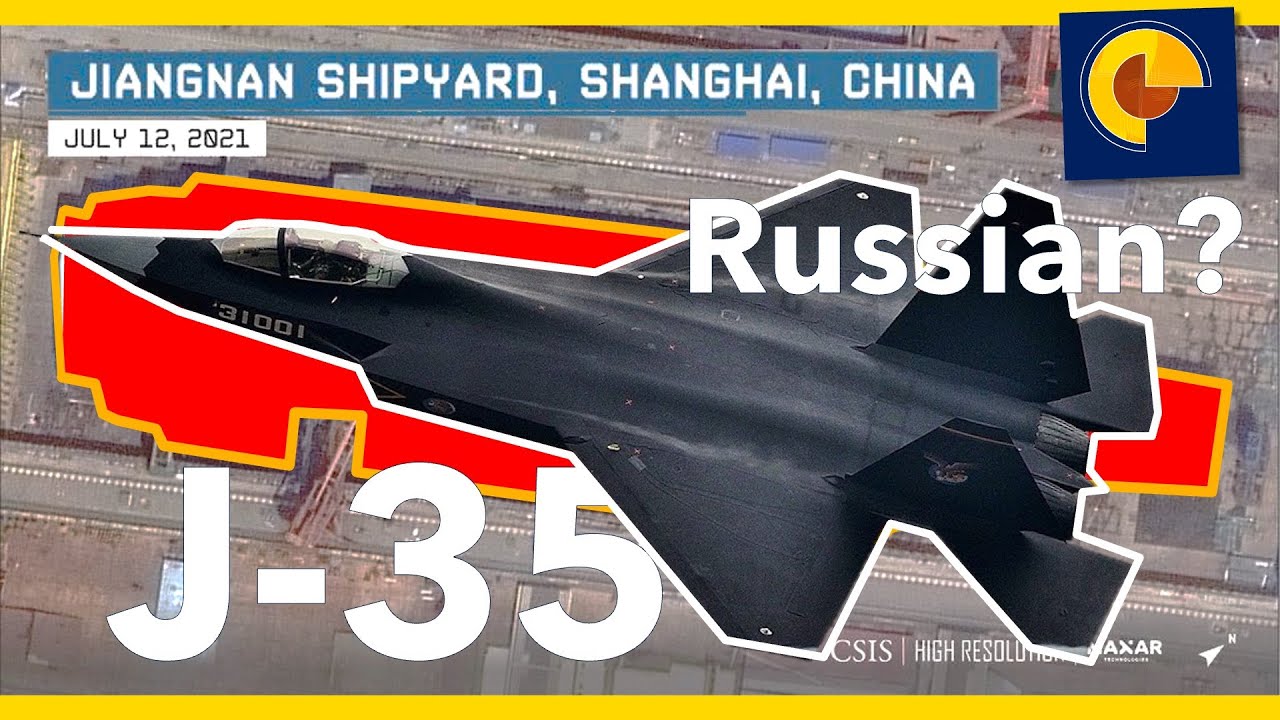 The New Chinese J 35 Is A Russian Design And It Looks Like The F 35 On The 003 Chinese Carrier Youtube