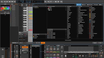 Bitwig 2.4+ MIDI channel based chord splitting idea