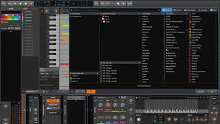 Bitwig 2.4+ MIDI channel based chord splitting idea