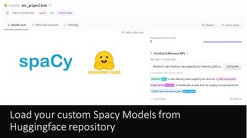 Spacy models in Huggingface Repo