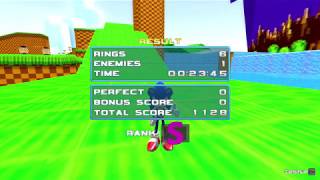 Sonic World R8 DLC: Green Hill SA2 Speedrun(23.45)