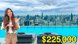 $225,000 (8M THB) Amazing Rooftop Pool, Bangkok luxury BrandNew Condo in Siam Thailand