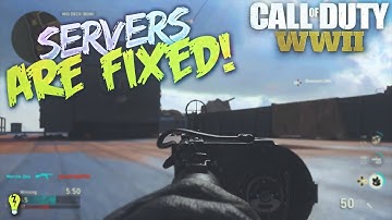 COD:WWII Servers are Fixed! SHGames Blog Update Details Discussed
