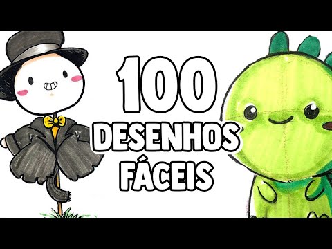 100 DESENHOS FÁCEIS QUE TODO MUNDO CONSEGUE FAZER