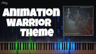 Geometry Dash: ORBIT - Animation Warrior Theme | (IMPOSSIBLE Piano Cover + Sheet Music)