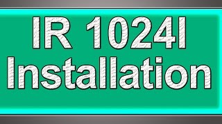 Canon ir1024i installation