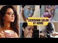 DIY Hair Mask,Face Cleanup, Pedicure, Spa | SALON AT HOME | Pamper Routine, Self Care