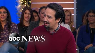 Lin-Manuel Miranda talks his 'dream come true' filming 'Mary Poppins Returns'