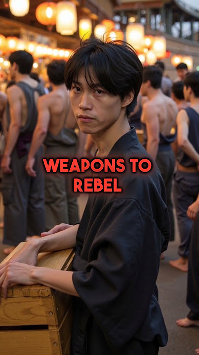 The Masterless Samurai Who Secretly Toppled the Government #japan #shorts
