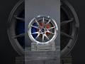 Forged Audi Wheel With Dual Color Brakes #apexwheels #shorts