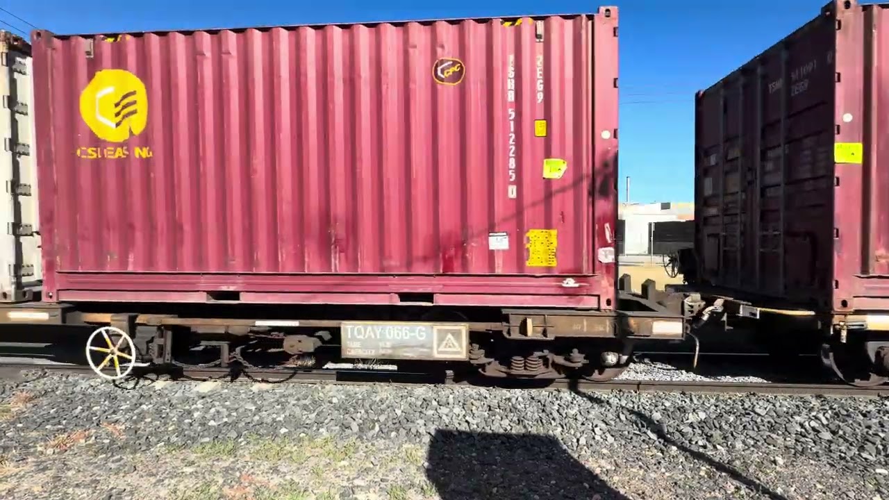 TasRail freight train 
