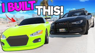 I Built the WORST Car for Police Chases in BeamNG Drive!
