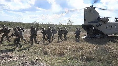 German and Australian US troops conducting Airstrikes during the Joint Pacific rotation