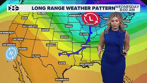 DFW Weather | Tracking cold fronts this week in the 14 day forecast